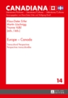 Image for Europe – Canada : Transcultural Perspectives- Perspectives transculturelles