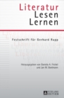 Image for Literatur - Lesen - Lernen : Festschrift fuer Gerhard Rupp
