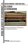 Image for Das Lesebuch als Bildungsmedium : Vortraege des Giessener Symposiums zur Lesebuchforschung