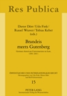 Image for Brandeis meets Gutenberg : German-American Conversations on Law, 1991-2011