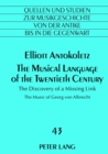 Image for The Musical Language of the Twentieth Century