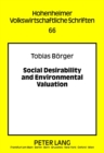 Image for Social Desirability and Environmental Valuation