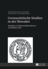 Image for Germanistische Studien in Der Slowakei