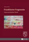 Image for Frankfurter Fragmente : Essays Zur Kritischen Theorie