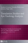 Image for Translation Studies and Eye-Tracking Analysis