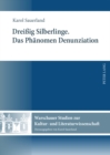 Image for Dreißig Silberlinge- Das Phaenomen Denunziation