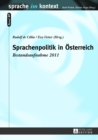 Image for Sprachenpolitik in Oesterreich : Bestandsaufnahme 2011