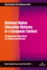 Image for National Higher Education Reforms in a European Context