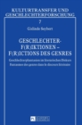 Image for Geschlechter-F(r)iktionen - F(r)ictions des genres