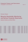 Image for Minority Shareholder Monitoring and German Corporate Governance