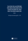 Image for Nachschlagewerk Des Reichsgerichts - Gesetzgebung Des Deutschen Reichs : Zivilprozessordnung  1-270