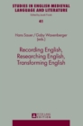 Image for Recording English, Researching English, Transforming English