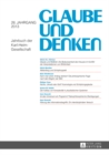 Image for Glaube Und Denken : Jahrbuch Der Karl-Heim-Gesellschaft- 26. Jahrgang 2013