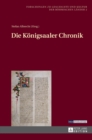Image for Die Keonigsaaler Chronik