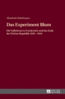 Image for Das Experiment Blum