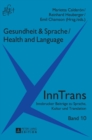 Image for Gesundheit &amp; Sprache / Health &amp; Language