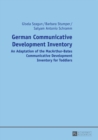 Image for German Communicative Development Inventory