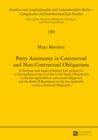 Image for Party Autonomy in Contractual and Non-Contractual Obligations