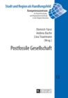 Image for Postfossile Gesellschaft