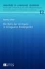 Image for Die Rolle des L2-Inputs in bilingualen Kindergaerten
