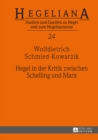 Image for Hegel in Der Kritik Zwischen Schelling Und Marx