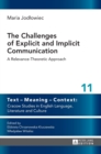 Image for The Challenges of Explicit and Implicit Communication