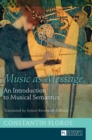 Image for Music as Message