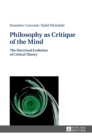 Image for Philosophy as Critique of the Mind