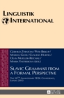 Image for Slavic grammar from a formal perspective  : the 10th anniversary FDSL conference, Leipzig 2013