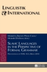 Image for Slavic Languages in the Perspective of Formal Grammar