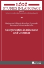 Image for Categorization in Discourse and Grammar