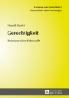 Image for Gerechtigkeit : Relecture Einer Sehnsucht