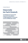 Image for Unterricht im Fach Deutsch