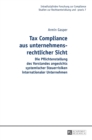 Image for Tax Compliance aus unternehmensrechtlicher Sicht
