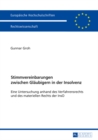Image for Stimmvereinbarungen Zwischen Glaubigern in Der Insolvenz