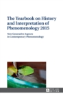 Image for The yearbook on history and interpretation of phenomenology 2015