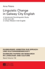 Image for Linguistic change in Galway City English
