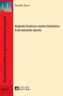 Image for Reziproke Strukturen Valenter Substantive in Der Deutschen Sprache