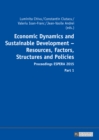 Image for Economic Dynamics and Sustainable Development – Resources, Factors, Structures and Policies