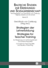 Image for Strategien der Lehrerbildung / Strategies for Teacher Training