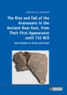 Image for The Rise and Fall of the Aramaeans in the Ancient Near East, from Their First Appearance until 732 BCE : New Studies on Aram and Israel
