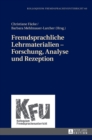 Image for Fremdsprachliche Lehrmaterialien - Forschung, Analyse Und Rezeption
