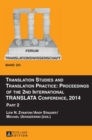 Image for Translation Studies and Translation Practice: Proceedings of the 2nd International TRANSLATA Conference, 2014 : Part 2