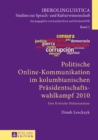 Image for Politische Online-Kommunikation im kolumbianischen Praesidentschaftswahlkampf 2010: Eine Kritische Diskursanalyse : 9000