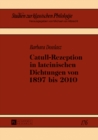 Image for Catull-Rezeption in lateinischen Dichtungen von 1897 bis 2010