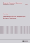 Image for Finanzwirtschaftliche Erfolgsanalyse deutscher Stadtwerke