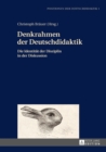 Image for Denkrahmen der Deutschdidaktik: Die Identitaet der Disziplin in der Diskussion : 1