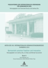 Image for Akten des XIII. Internationalen Germanistenkongresses Shanghai 2015 - Germanistik zwischen Tradition und Innovation: Band 9