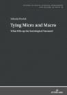 Image for Tying Micro and Macro: What Fills up the Sociological Vacuum? : Vol. 18