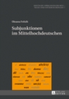 Image for Subjunktionen im Mittelhochdeutschen